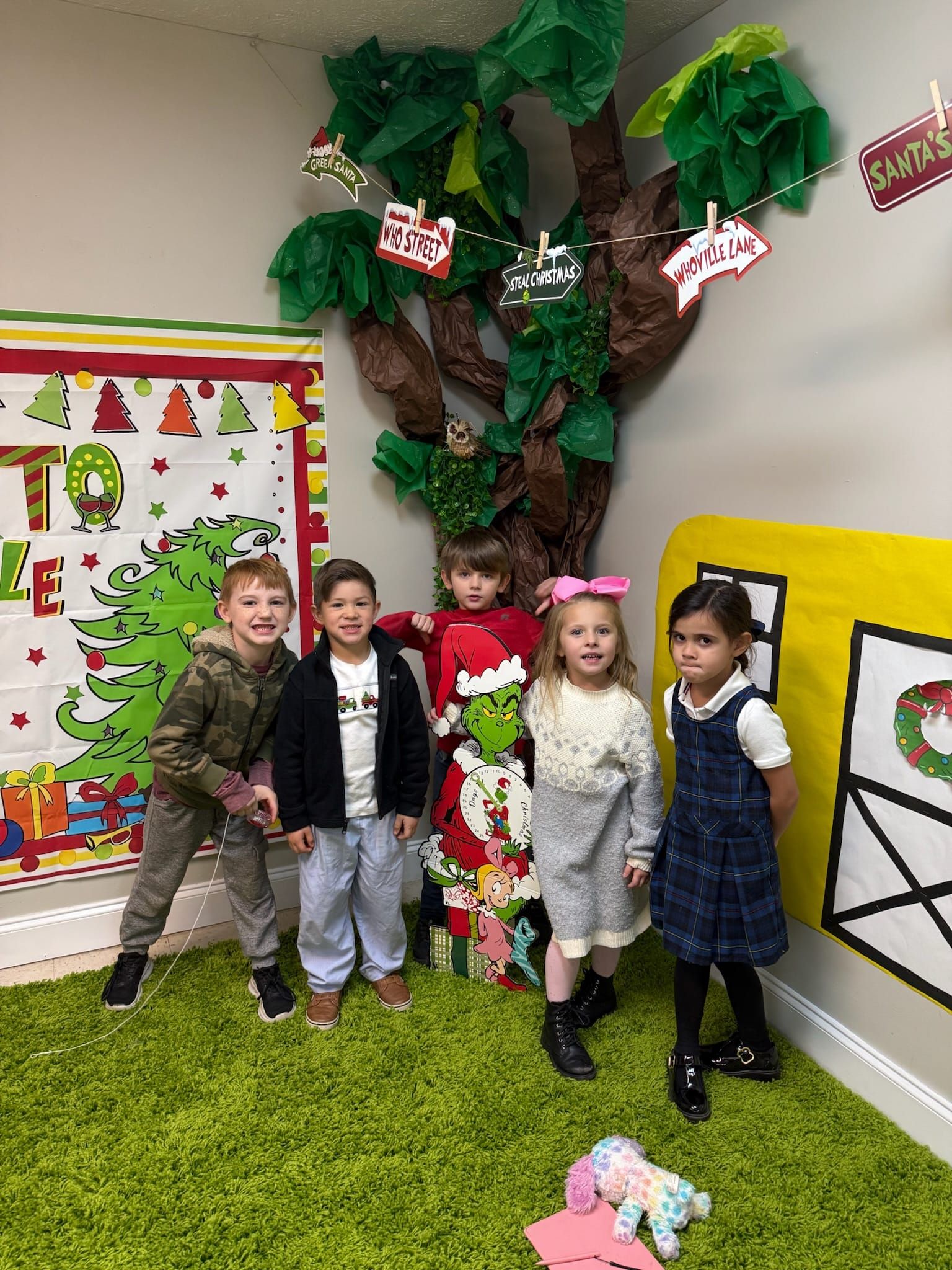 Young Carthage Christian Academy students